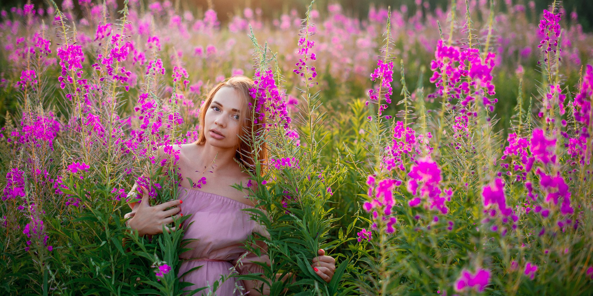 Фотосессия в иван-чае