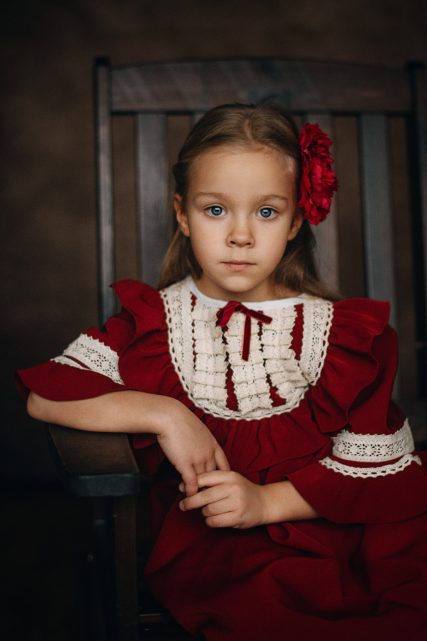 Детский фотопортрет в стиле Fine Art
