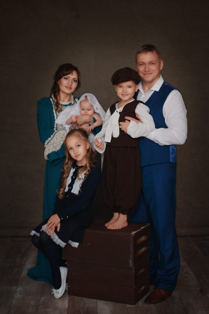 Семейная фотосессия в стиле Fine Art, Екатеринбург