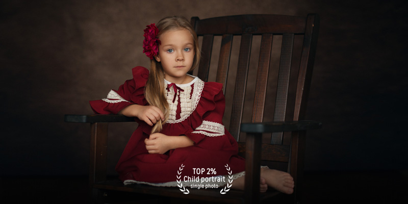 Детский потрет, Маша